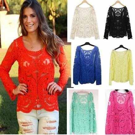 Blusa em Renda